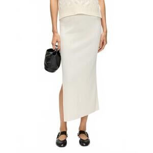 NEW LISA YANG ronja midi skirt in ivory